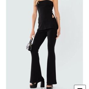 Edikted Black tube top